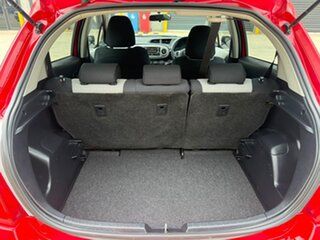 2013 Toyota Yaris NCP130R YR Red 4 Speed Automatic Hatchback