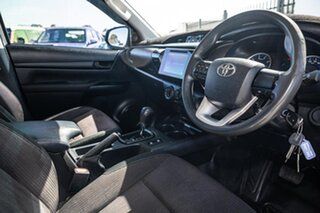 2018 Toyota Hilux GUN126R SR Double Cab White 6 Speed Sports Automatic Utility