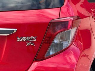 2014 Toyota Yaris NCP130R YR Red 4 Speed Automatic Hatchback
