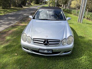 2007 Mercedes-Benz CLK350 Silver Automatic Convertible.