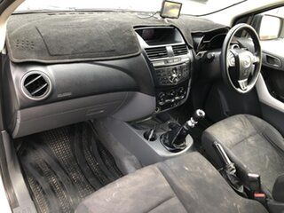 2012 Mazda BT-50 UP0YD1 XT 4x2 White 6 Speed Manual Cab Chassis