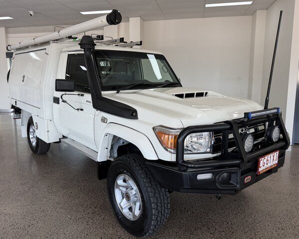 Used Toyota Landcruiser VDJ79R GXL Winnellie, 2022 Toyota Landcruiser VDJ79R GXL White 5 Speed Manual Cab Chassis