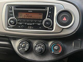 2014 Toyota Yaris NCP130R YR Red 4 Speed Automatic Hatchback