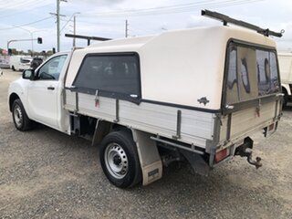 2012 Mazda BT-50 UP0YD1 XT 4x2 White 6 Speed Manual Cab Chassis