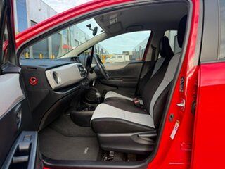 2014 Toyota Yaris NCP130R YR Red 4 Speed Automatic Hatchback