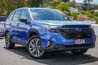 2026 Subaru Forester S6 MY26 Hybrid Touring CVT AWD Blue 8 Speed Constant Variable Wagon.