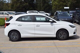 2026 MG MG3 ZP22 MY26 Vibe Dover White 8 Speed Constant Variable Hatchback