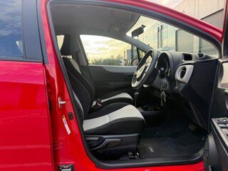 2014 Toyota Yaris NCP130R YR Red 4 Speed Automatic Hatchback