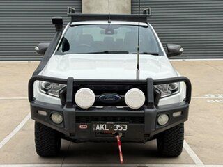 2016 Ford Ranger PX MkII Wildtrak Double Cab White 6 Speed Sports Automatic Double Cab.