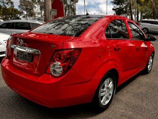 2015 Holden Barina TM MY16 CD Red 6 Speed Automatic Sedan