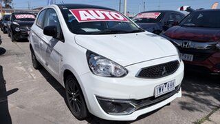 2019 Mitsubishi Mirage LA MY19 Black Edition 1 Speed Constant Variable Hatchback.
