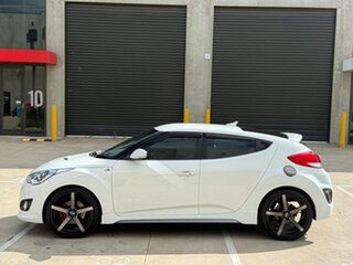 2016 Hyundai Veloster FS4 Series II SR Coupe D-CT Turbo White 7 Speed Sports Automatic Dual Clutch