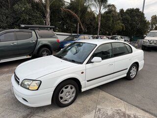 2001 Subaru Liberty MY01 Heritage (AWD) White 4 Speed Automatic Sedan