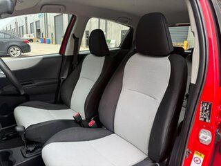 2013 Toyota Yaris NCP130R YR Red 4 Speed Automatic Hatchback