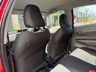 2014 Toyota Yaris NCP130R YR Red 4 Speed Automatic Hatchback