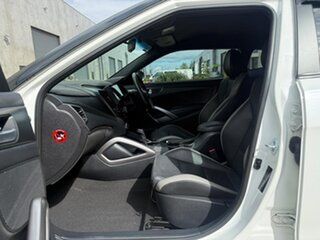 2016 Hyundai Veloster FS4 Series II SR Coupe D-CT Turbo White 7 Speed Sports Automatic Dual Clutch