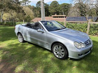 2007 Mercedes-Benz CLK350 Silver Automatic Convertible