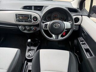 2013 Toyota Yaris NCP130R YR Red 4 Speed Automatic Hatchback