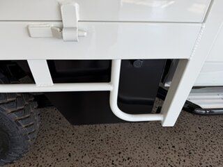 2018 Toyota Landcruiser VDJ79R Workmate White 5 Speed Manual Cab Chassis