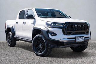 2024 Toyota Hilux GUN126R GR Sport Double Cab White 6 Speed Sports Automatic Utility.