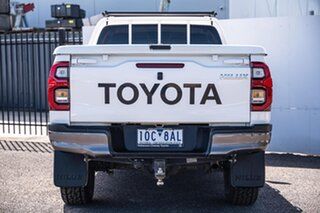 2018 Toyota Hilux GUN126R SR Double Cab White 6 Speed Sports Automatic Utility