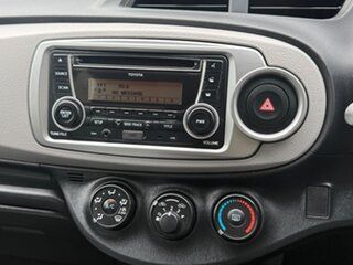 2013 Toyota Yaris NCP130R YR Red 4 Speed Automatic Hatchback