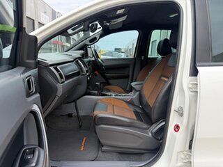 2016 Ford Ranger PX MkII Wildtrak Double Cab White 6 Speed Sports Automatic Double Cab