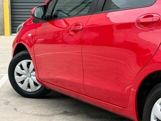 2013 Toyota Yaris NCP130R YR Red 4 Speed Automatic Hatchback