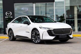 2026 Mazda 6E E35 GT Crystal White Pearl 1 Speed Automatic Hatchback.