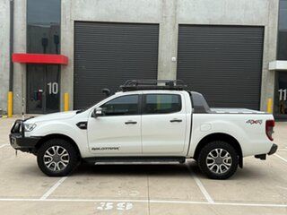 2016 Ford Ranger PX MkII Wildtrak Double Cab White 6 Speed Sports Automatic Double Cab