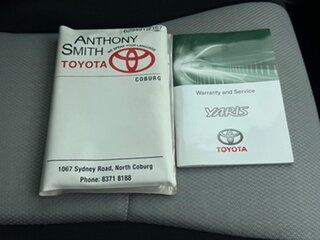 2013 Toyota Yaris NCP130R YR Red 4 Speed Automatic Hatchback