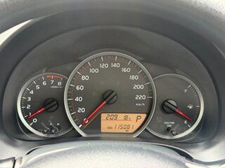 2013 Toyota Yaris NCP130R YR Red 4 Speed Automatic Hatchback