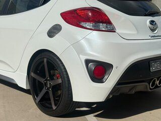 2016 Hyundai Veloster FS4 Series II SR Coupe D-CT Turbo White 7 Speed Sports Automatic Dual Clutch