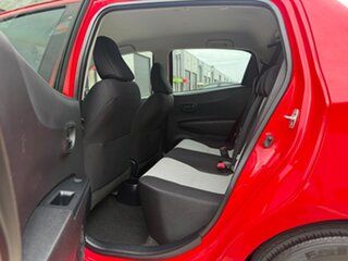 2013 Toyota Yaris NCP130R YR Red 4 Speed Automatic Hatchback