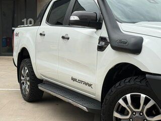 2016 Ford Ranger PX MkII Wildtrak Double Cab White 6 Speed Sports Automatic Double Cab