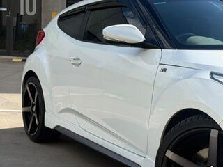 2016 Hyundai Veloster FS4 Series II SR Coupe D-CT Turbo White 7 Speed Sports Automatic Dual Clutch
