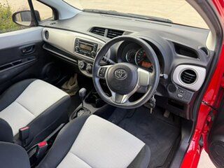 2014 Toyota Yaris NCP130R YR Red 4 Speed Automatic Hatchback