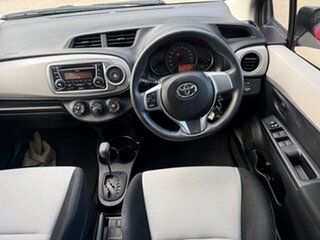 2014 Toyota Yaris NCP130R YR Red 4 Speed Automatic Hatchback