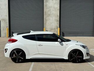 2016 Hyundai Veloster FS4 Series II SR Coupe D-CT Turbo White 7 Speed Sports Automatic Dual Clutch