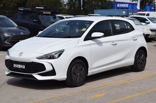 2026 MG MG3 ZP22 MY26 Vibe Dover White 8 Speed Constant Variable Hatchback