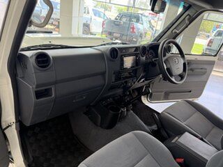 2022 Toyota Landcruiser VDJ79R GXL White 5 Speed Manual Cab Chassis