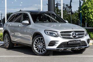 2017 Mercedes-Benz GLC-Class X253 808MY GLC350 d 9G-Tronic 4MATIC Silver 9 Speed Sports Automatic.