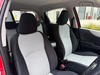 2013 Toyota Yaris NCP130R YR Red 4 Speed Automatic Hatchback