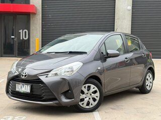 2017 Toyota Yaris NCP130R Ascent Grey 4 Speed Automatic Hatchback.