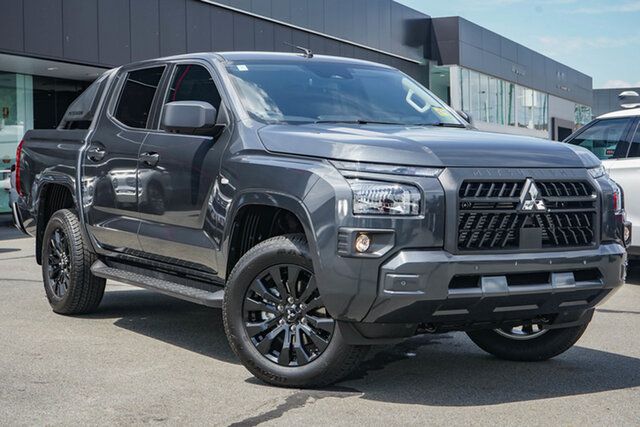 Demo Mitsubishi Triton MV MY26 GLX-R Pick-up Double Cab 4x4 Mount Gravatt, 2026 Mitsubishi Triton MV MY26 GLX-R Pick-up Double Cab 4x4 Graphite Grey 6 Speed Sports Automatic