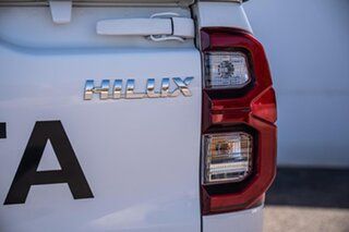 2018 Toyota Hilux GUN126R SR Double Cab White 6 Speed Sports Automatic Utility