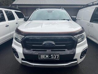 2019 Ford Ranger PX MkIII 2019.00MY Wildtrak White 6 Speed Sports Automatic Dual Cab.