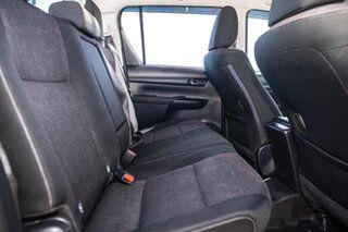 2018 Toyota Hilux GUN126R SR Double Cab White 6 Speed Sports Automatic Utility