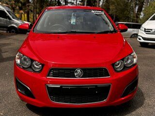 2015 Holden Barina TM MY16 CD Red 6 Speed Automatic Sedan.