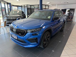 2023 Skoda Kodiaq NS MY24 RS DSG Blue 7 Speed Sports Automatic Dual Clutch Wagon